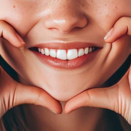 Portrait of a Smiling Woman